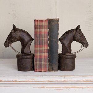 Serre-livres tête de cheval