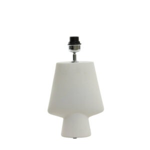 Pied De Lampe Ciara Céramique Crème