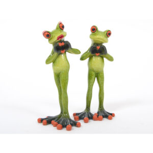 Froggy grenouille main coeur