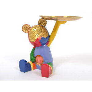 BINKY ours cœur plateau