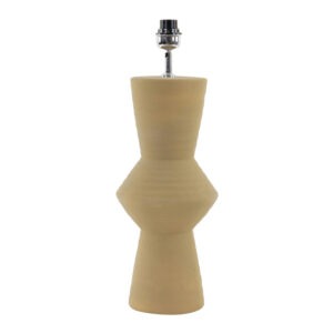 Pied De Lampe Ayla Céramique Brun
