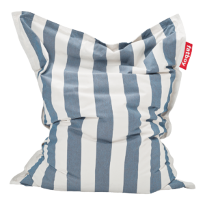 Pouf Original Outdoor Stripe Ocean Blue