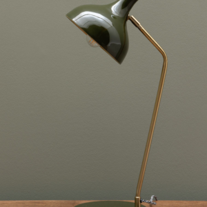 Lampe De Bureau Verte Et Or
