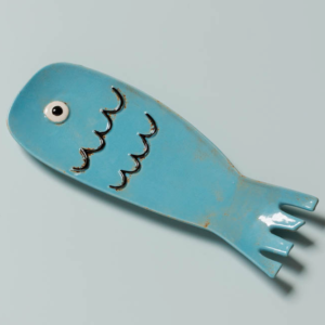Petit Plat Poisson Bleu Manga