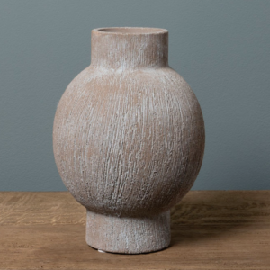 Petit Vase Boule Verdigris Texture
