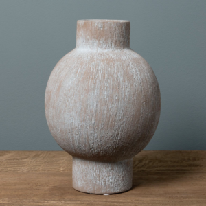 Vase Boule Verdigris Texture
