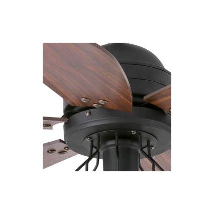 Chicago ventilateur de plafond noir – Image 2
