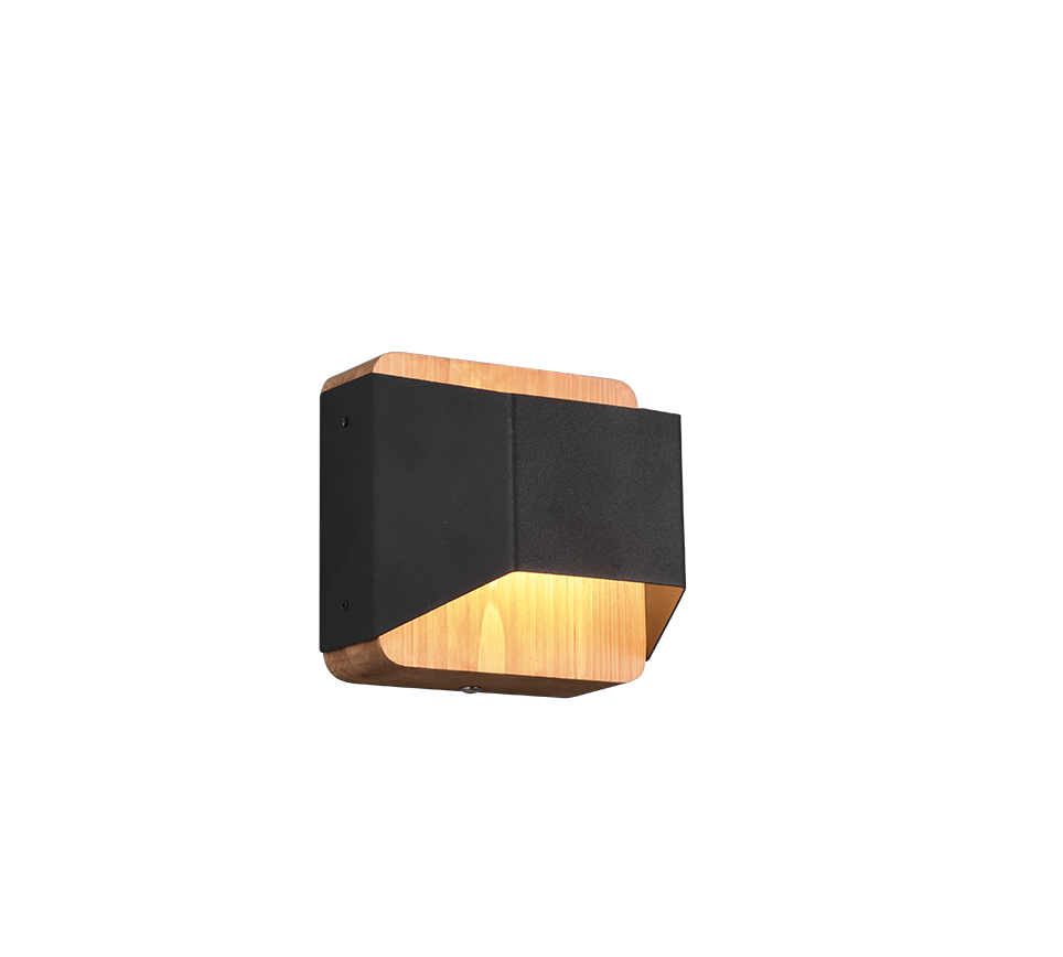 Arino Noir Mat et Bois