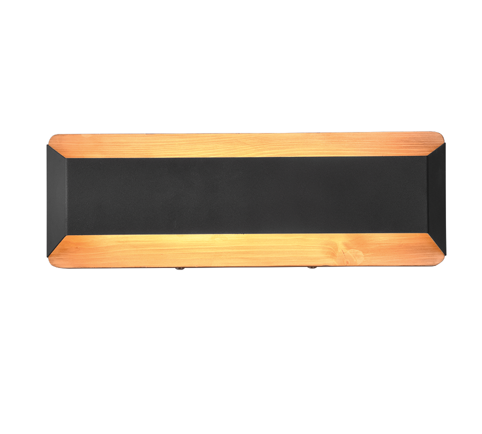 Arino Noir Mat et Bois – Image 3